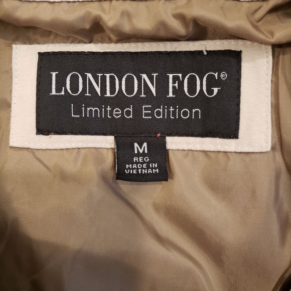 LONDON FOG limited edition Jacket tan Size M - Picture 3 of 9